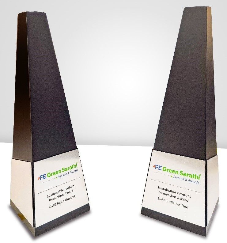 ESAB India's Dual Wins at the Financial Express Green Sarathy Awards 2024