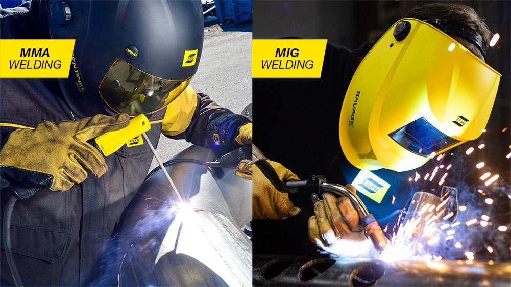 The different welding process and their applications